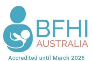 Baby Friendly Health Initiative (BFHI) Australia logo