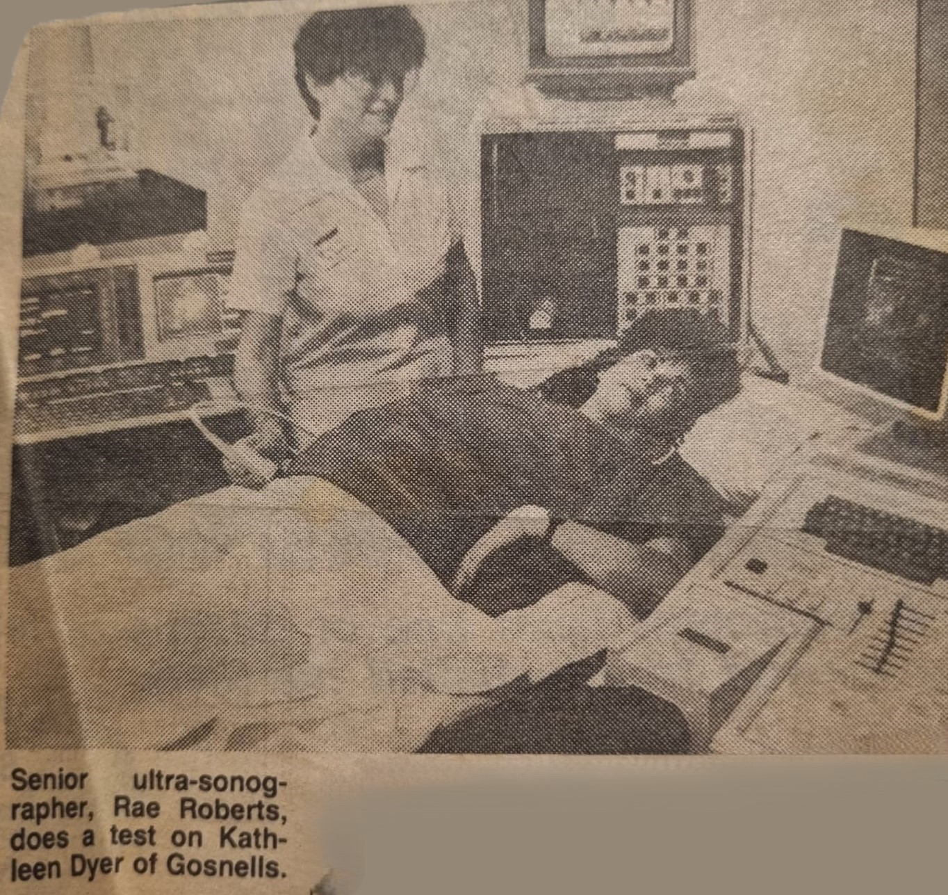 Rae Roberts newspaper story