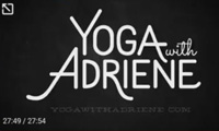 Video still from Yoga with Adriene