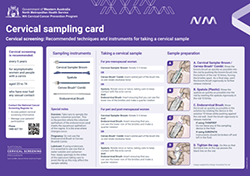 cervical sampling card
